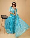 Tdg 2013 Georgette Bandhani Printed Sarees Wholesale Price In Surat